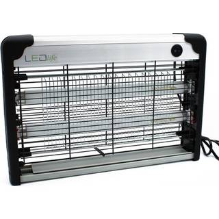 LEDlife insektlampe - 2x10W, indendørs, UV-lys, dækker ca. 80m2