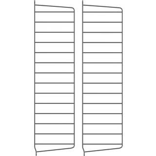 String Gavle 20x75 Cm 2-pak - Gavle & Beslag Mørkegrå - SW7520-19-2