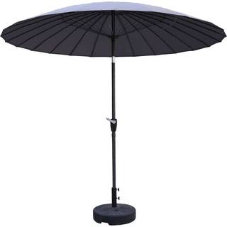 Hoffmann Shanghai Aluminiums Parasol Ø2,7 m. Grå