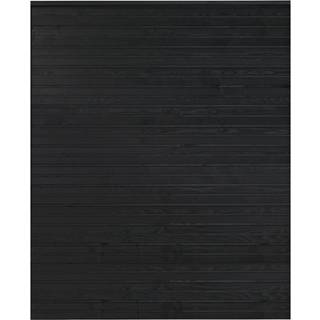 Plus Plank Profilhegn 174×203 cm i sort RAL 9005