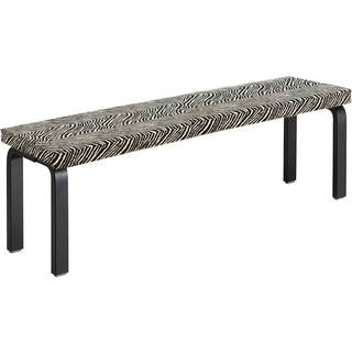 Artek 168b Bænk / Zebra - Bænke Birk Sort - 28502402
