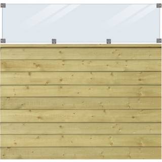 Plus Klink Profilhegn m/glas - 174×163 cm - PEFC - 27799-1