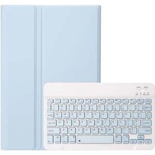 Samsung Galaxy Tab S10 FE/S9 FE Cover med Bluetooth Tastatur - Babyblå