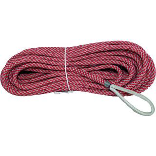 Faldbeslag med øje Liros V-force, Vectran-kerne, 24- / 32 flettet ekstra tvundet polyester, sølv/blå, 30 meter x Ø8 mm