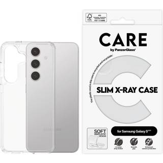CARE by PanzerGlass Samsung Galaxy S25 Edge FASHION X-Ray Soft Basic Bagside Cover - Transparent