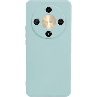 EIDERWOOD Honor Magic6 Lite 5G Plast Case – Beskyttende Cover med Fiberforing og Præcis Kameraudskæring - Turkis