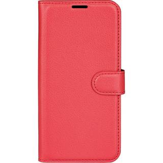 Motorola Moto G75 (5G) - EIDERWOOD Kunstlæder Flip Cover m. Kortholder & Ståfunktion - Rød