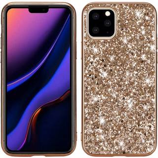 EIDERWOOD iPhone 11 Pro Max Glitter Hybrid Bagside Cover - Guld