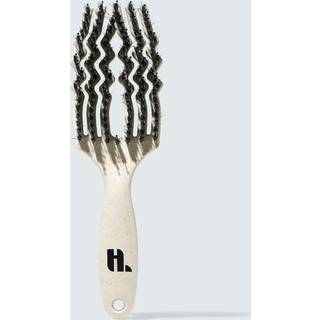 Curved Flex Detangler, White