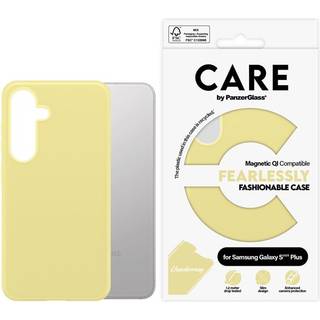 CARE by PanzerGlass Fashionable Case Chardonnay w. QI Compatible Samsung Galaxy S25+