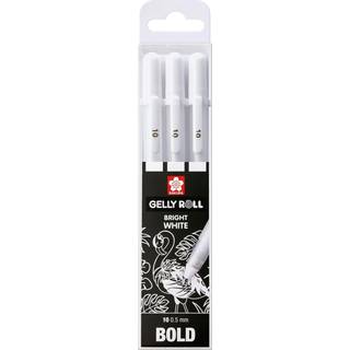 Gelly Roll Basic 3-Pak - White Bold