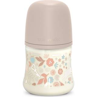 Suavinex Wonderland SX Pro Physiological Anti-Colic sutteflaske S Slow Flom 0 m+ Liberty Pink 150 ml - 150 ml