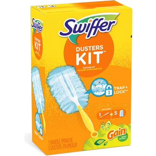 Swiffer Trap & Lock Dusting Kit (1 Handle + 7 Refills)