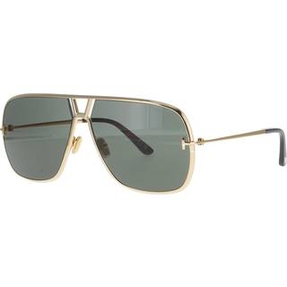 Tom Ford FT1204 STAVROS 30N 63 Solbriller Mænd Guld - Shiny Deep Gold - 63mm