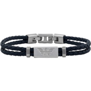 Emporio Armani Stainless Steel ID Bracelet with Engraved Logo EGS2995040