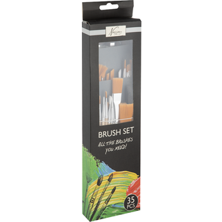Nassau Brush set 35 pcs