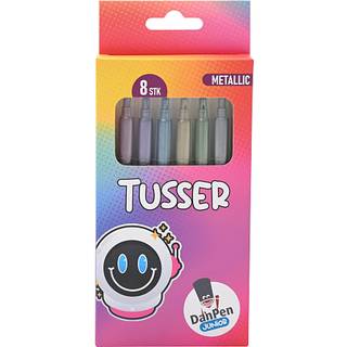Danpen junior marker metallic 8-pak (På lager i butik)