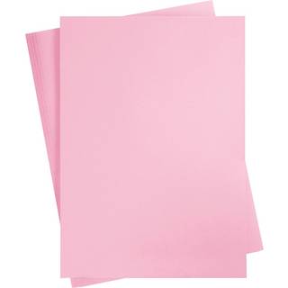 A2 Karton Lys Pink 180g - 10 Ark til Kreative Projekter