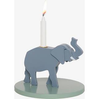 Jabadabado Elephant Lysestage - Legetøj Træ Grå - T299