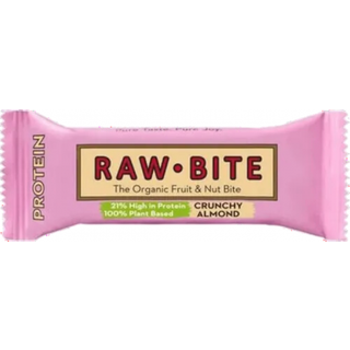 Rawbite Protein Crunchy Almond, økologisk