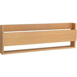 Hübsch Gap magasinholder i egetræsfiner og MDF 100x11x33 cm