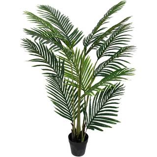 Kunstig Areca plante - 135 cm høj - Flot og naturtro gulvplante