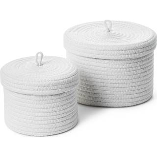 Olsen Home - Basket With Lid - Set of 2