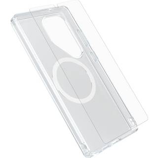 OtterBox Symmetry Clear Magnets + Premium Glass Samsung Galaxy S25 Ultra clear