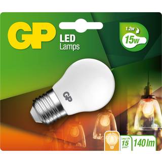 GP LED-lampe Filament Frozen Mini Globe, E27, 1,2W (15W), 136lm
