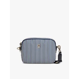 Stripe Crossbody Camera Bag