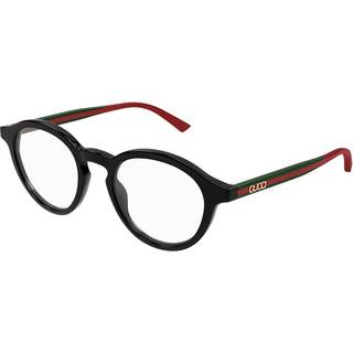 Gucci Mand Gucci GG1871O 001 Optiske stel Acetat Sort Transparent Rund