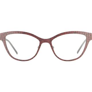 VANNI V4423 C18 54 Briller Mænd Burgunder - Pattern Black Burgundy - 54mm