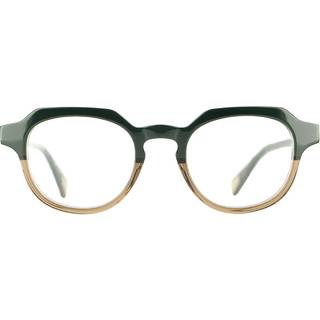 VANNI V6613 A69 47 Briller Mænd Brun - Transparent Brown - 47mm