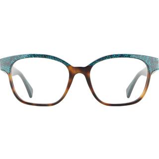 VANNI V6840 A476 54 Briller Kvinder Blue - Dark Brown Tortoise Top Pixel Turquoise - 54mm