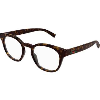 Gucci Mand Gucci GG1859O 002 Optiske stel Injiceret Havana Transparent Rund