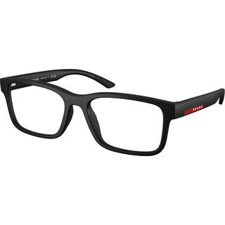 Prada Linea Rossa PS 01RVF Asian Fit DG01O1 56 Briller Mænd Black - Black Rubber - 56mm