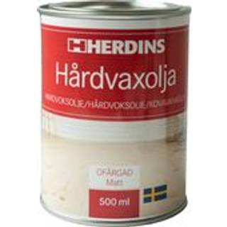 Herdins Hårdvoksolie mat ufarvet, 500 ml