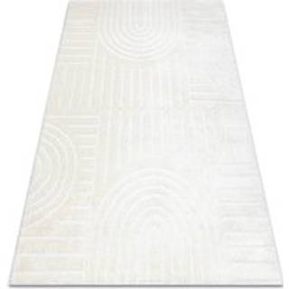 Tæppe moderne MODE 8586 geometrisk creme 160x220 cm