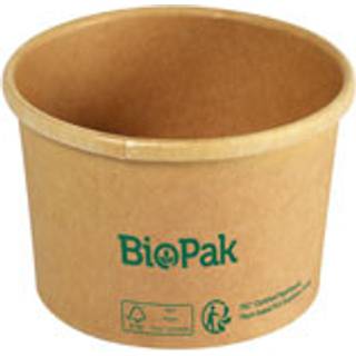 Duni Ronda Short Skål 240 ml, 400 stk Brun (196018)