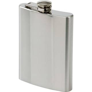 Lommelærke i rustfrit stål. 24 cl.