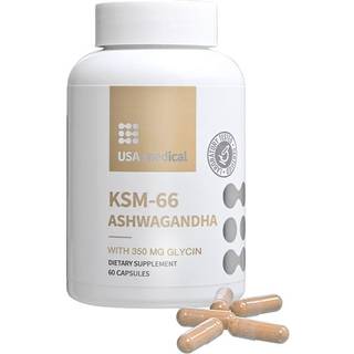 USA Medical - KSM-66 Ashwagandha 60 kapsler