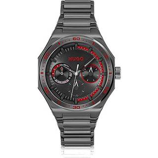 HUGO 1530401 Grail Sport Grey IP Multi Dial Bracelet Watch - W45431