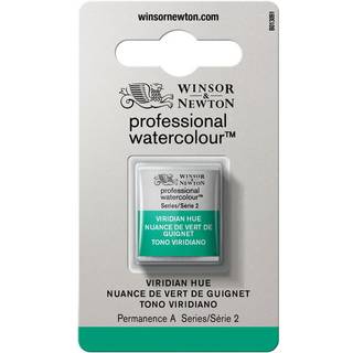Winsor & Newton Professional Revival akvarelfarve half pan Viridian Hue 696