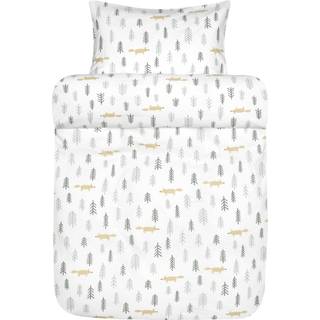 Høie sengesæt - Skogstur - Dæmpet Grøn - 70x100cm