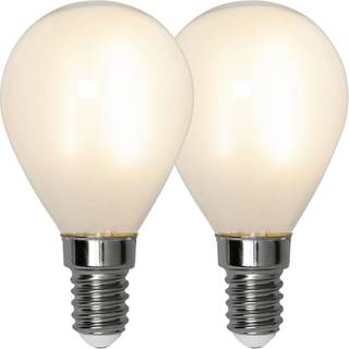 LED-lampe E14 P45 Frosted 150 lm, 2-pak