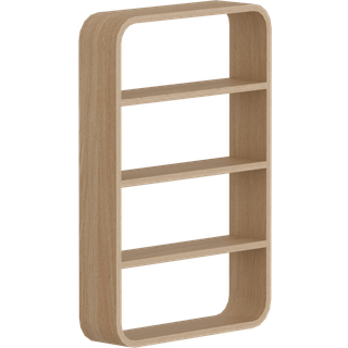 FLEXA Nova væghylde 50x83 cm Bøgefiner