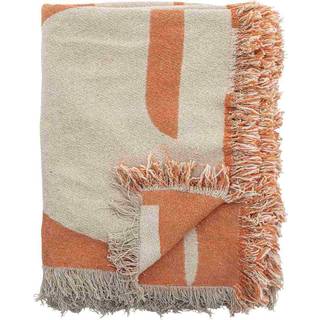 Bloomingville Caya plaid 130x160 cm Orange