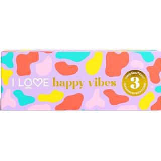 I Love Special Moments Happy Vibes Badebombe dufte Mango, Grapefruit, Peach 3x150 g - 3x150 g