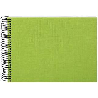 goldbuch Spiral album Bella Vista without window 24x17 40 black pages green