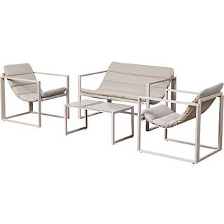 Sheffield loungesæt - sandy grey